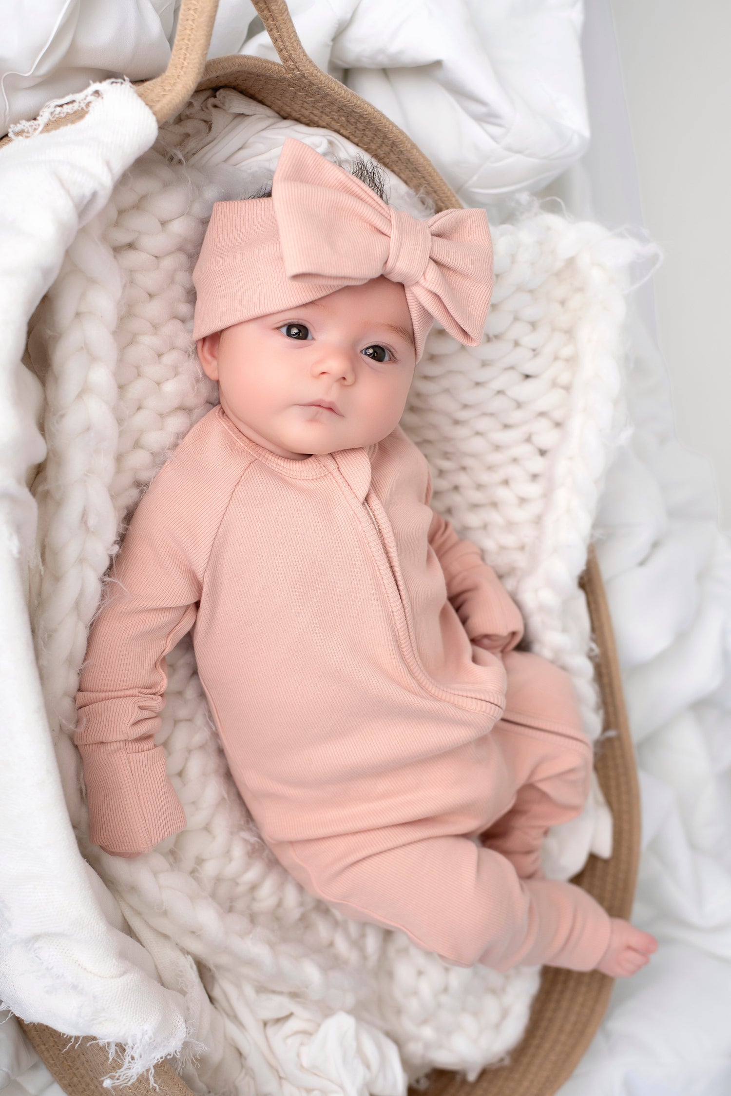 Ribbed Cotton Romper