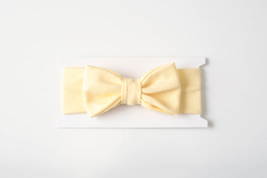 Sun Shine Ribbed Cotton Headband