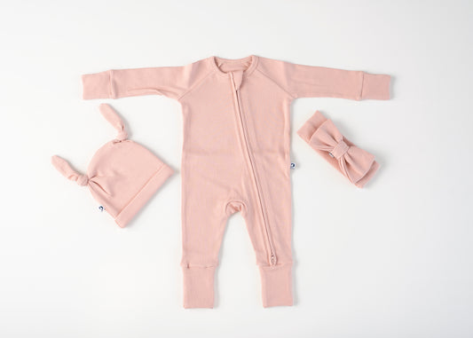 Cotton Candy Blush - Double Knot Beanie