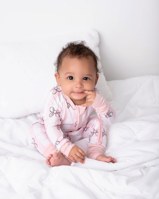 Bubbly Bows Bamboo Convertible One-Piece