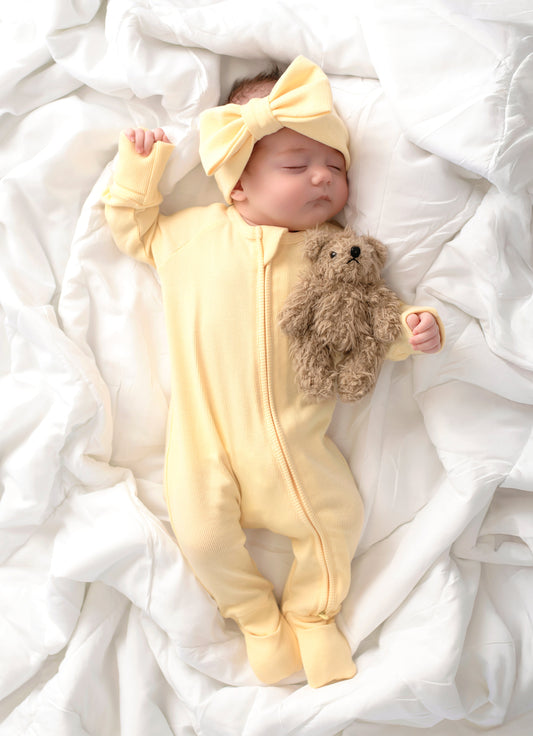 Sun Shine Ribbed Cotton Headband