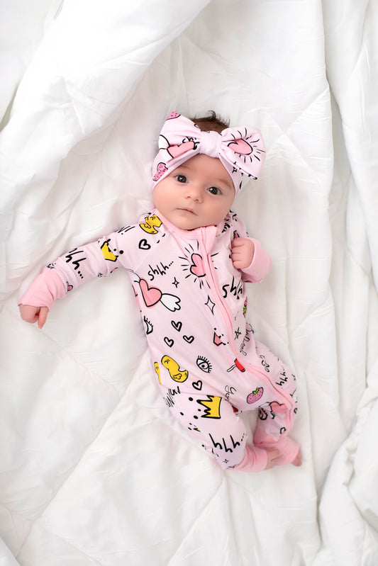 Ducklin Dreamland Bamboo Convertible One-Piece Romper