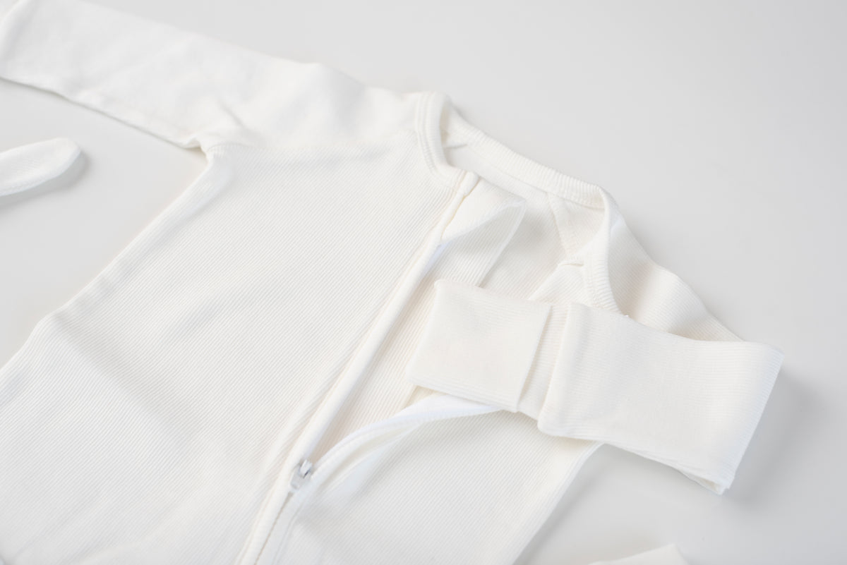 Whipped Cream - Ribbed Convertible Romper