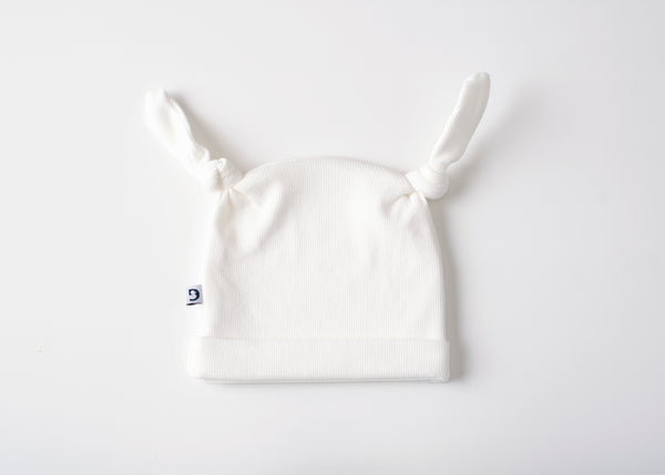 Whipped Cream - Double Knot Beanie – Cuddly Ducklin
